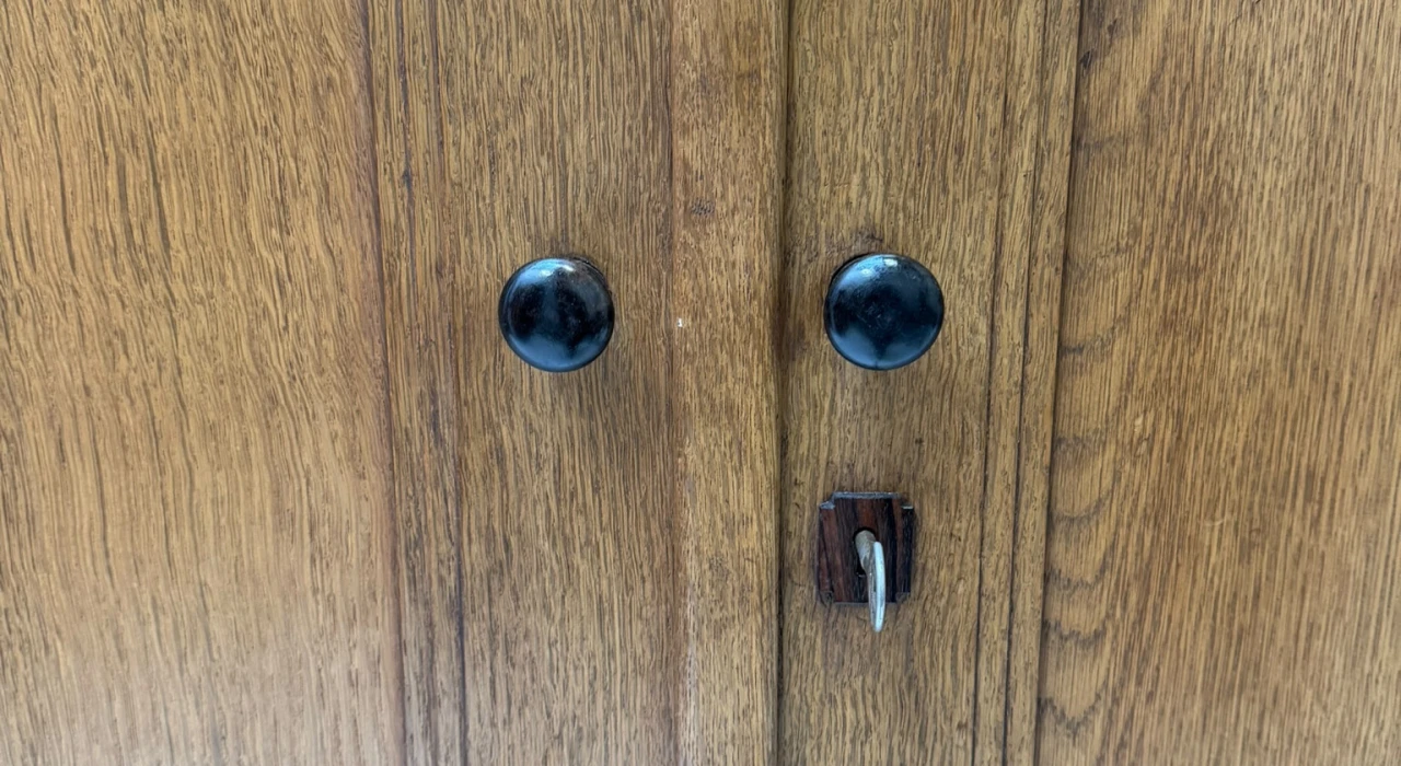 Art Deco Amsterdamse School Armoire by Hildo Krop for Gebroeders Monsieur